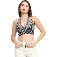 KE KanhaExports Womens Halter Regular Fit Top - Chic And Comfortable Fashion For Any Occasion (2965 C)