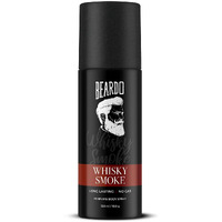 Beardo Whisky Smoke Perfume Body Spray for Men 120ml | Spicy, Woody - Oudh No Gas Deo for Men Long Lasting |Date night Deodorant for Men |Gift for men | Rakhi Gift For Brother | Gift For Friends