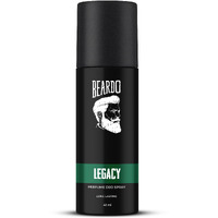 Beardo Legacy Deo Body Spray 40ml | Spicy, Aromatic Fragrance | Long Lasting Freshness | Perfume Body Spray for Men | Premium Deodorant Body Spray | Rakhi Gift For Brother | Gift For Friends