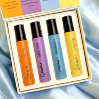 Rivona Versatile Unisex Floral Perfume Gift Set Of 4 X 15Ml For Men & Women| Premium Long-Lasting Fragrance | Rakhi Gift Set For Brother and Sister |Ifra Certified
