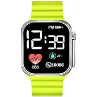 ZOVUTA Digital Dial Waterproof Smart Design LED Display Kids Watch for Boys & Girls, Men and Women, Birthday Gift, Rakhi Gift (Age 4-15 Years) (New-Neon)
