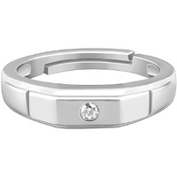 GIVA 925 Silver Generosity Ring For Him,Adjustable| Rakhi Rakshabandhan Gift for Brother | With Certificate of Authenticity and 925 Stamp | 6 Months Warranty*