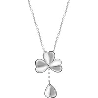 GIVA 925 Silver Falling Petal Y-Drop Necklace|Rakhi Rakshabandhan Gift For Sister Bhabhi,Gifts For Women&Girls,Pendant To Women&Girls|With Certificate Of Authenticity And 925 Stamp|6 Month Warranty*