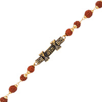 Fashion Frill Limited Edition Rakhi For Brother Special For Veera Gold Plated Adjustable Bracelet Rakhi For Brother Bhaiya Bhabhi Men Boys Kids