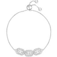 GIVA 925 Silver Triple Zircon Bracelet,Adjustable|Gifts For Girlfriend,Rakhi Rakshabandhan Gift For Sister Bhabhi,Gifts For Women&Girls|With Certificate Of Authenticity And 925 Stamp|6 Month Warranty