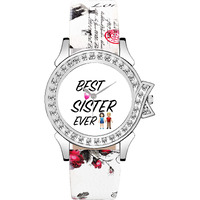 LORENZ Best Sister Ever Watch | Rakhi Gift for Sister | Raksha bandhan Speical Gift | Watch for Girls & Women
