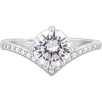 GIVA 925 Silver Princesa Vanki Ring,Fixed Size, Indian - 12|Rakhi Rakshabandhan Gift for Sister Bhabhi, Gifts for Women & Girls| With Certificate of Authenticity and 925 Stamp | 6 Months Warranty*