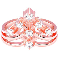 GIVA 925 Silver Rose Gold Criss Cross Vanki Ring, Adjustable | Rakhi Rakshabandhan Gift for Sister Bhabhi , Gifts for Women & Girls | With Certificate of Authenticity and 925 Stamp | 6 Months Warranty*