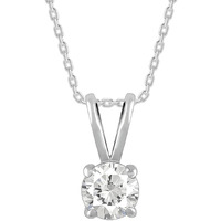 GIVA 925 Anushka Sharma Silver Zircon Pendant With Link Chain|Rakhi Rakshabandhan Gift For Sister Bhabhi,Gifts For Women & Girls|With Certificate Of Authenticity And 925 Stamp|6 Months Warranty*