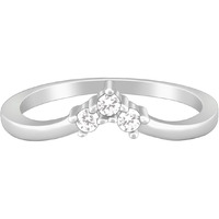 GIVA 925 Silver Eva Vanki Ring,Fixed Size, Indian - 12 | Rakhi Rakshabandhan Gift for Sister Bhabhi, Gifts for Women & Girls | With Certificate of Authenticity and 925 Stamp | 6 Months Warranty*