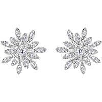 GIVA 925 Silver Classic Flower Romance Earrings|Gifts For Girlfriend,Rakhi Rakshabandhan Gift For Sister Bhabhi,Gifts For Women&Girls|With Certificate Of Authenticity And 925 Stamp|6 Months Warranty*