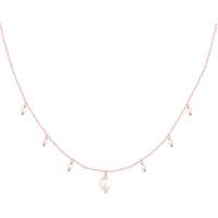GIVA 925 Silver Rose Gold Ocean Pride Necklace | Rakhi Rakshabandhan Gift for Sister Bhabhi, Gifts for Women & Girls With Certificate of Authenticity and 925 Stamp | 6 Months Warranty*