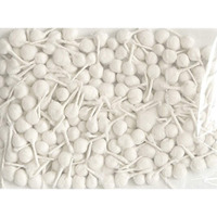 Mahakaal Bhakti Cotton Wicks for Diya (White_5.9 x 8.6 x 1.1 Inch)