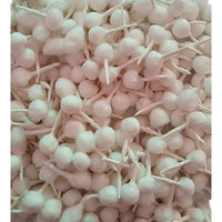 On Blow Pure Cotton Round Wicks Diya Batti/Phool Batti for Pooja Aarti White Color (Pack of 500)
