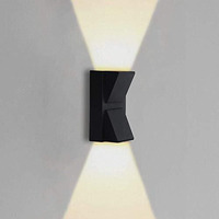 ESS EMM Wall Lights - 10W IP65 Waterproof Wall Lamp 2 Way Exterior Wall Light for Decor| Up Down Light for Balcony | Outdoor Wall Lights for Elevation,Garden & Patio Lights -(Warm White)-Pack of 1