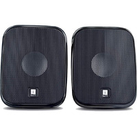 iBall Decor 9-2.0 USB Powered Computer Multimedia Speakers with in-line Volume Controller, Ultra Portable and Elegant Design,IStereo sound I Clear and Detailed Sound I - Black