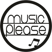 Artvibes Music Please Designer Wood Wall Hanging for Home Wall Decor | Decorative Items for Living Room | Wooden Hangers for Home Decoration | Modern Decoration Item (WH_3417N)