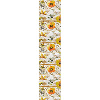 HOMADORN Cotton Feel Fabric Multicolor Clover Design Digital Printed Double Layered Enhanced Decor 6 Seater Table Runner Cloth (TR-43, 13 INCHES X 72 INCHES)