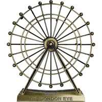SATYAM KRAFT 1 Piece London Eye Antique Vintage Statue for Room, Office, Decorative Showpeice for Home, Desk Decor, Table Stand (9.5 cm)