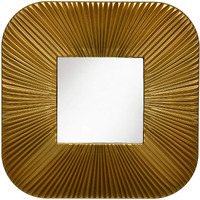 SATYAM KRAFT 1 Pcs Fiber Wall Mirror Hanging for Home Decor, Hanging in Bedroom, Living Room, Bathroom Decorations Items, with Hook for Hanging On Walls (Model 6)