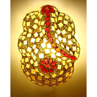 Somil Devine Blessing God Ganesh Wall Lamp Light with All Fixture, Compatible with 5 to 60 Watt LED | Wall Lamp Light with All Fixture