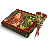 Neeta Mehandi Cone for Hand Designing, Henna Mehendi, Cone Bridal Mehndi Cones for Wedding, Dulhan Mehndi Cone, 12 Pieces