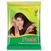 Neeta Mehendi Powder 1 Kg - 100% Natural Henna Mehandi Powder for Hair, Hand & Feet