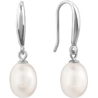 GIVA 925 Sterling Silver Original Freshwater White Pearl Drop Earrings | Valentines Gift For Girlfriend ,Studs To Gift WomenS&GirlS | With Certificate Of Authenticity And 925 Stamp|6 Month Warranty