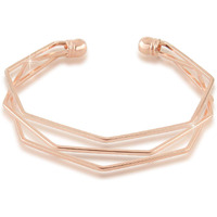 Yellow Chimes Bracelet for Women and Girls | Rose Gold Cuff Kadaa Bracelets for Women and Girls | Rose Gold Plated Hand Cuff Kadaa Bracelet | Jewellery for Women | Birthday And Anniversary Gift