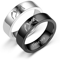 Yellow Chimes Rings for Women and Girls Promise Couple Rings | Valentines Special Proposal Couple Ring For Girls & Boys | Birthday Gifts For Women Valentine Gift for Girls