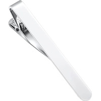 Yellow Chimes Tie Pin For Men And Boys Sleek Matte Silver Rhodium Plated Tie Pin For Men And Boys