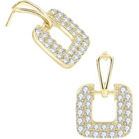 ANNACREATIONS Korean Fashion Style Gold Plated Pearl Stud Earrings For Women & Girls (Set of 1)