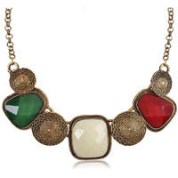 Shining Diva Fashion Necklace for Women (Multi-Colour) (pi6605np)