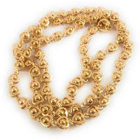 CUTE GOLD 1 Gram Micro Gold Plated & Copper Traditional Designer Fashion Jewellery Chain for Women