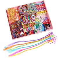 Shining Diva Fashion 786 Pcs Hair Clips Ties Rubber Band Hairband Hair Accessories for Girls Kids Baby Toddlers Women (14890zb) Birthday Gift