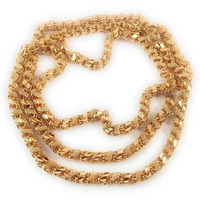 CUTE GOLD One Gram Gold Plated Fashion Jewellery Traditional Covering Muruku Thali Saradu Chain for Women & Girls