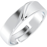 Clara Pure 925 Sterling Silver Monte Adjustable Ring Gift for Men and Boys