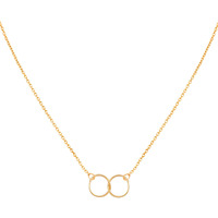 Fashion Frill Exclusive Pendant For Girls Infinite/Infinity Gold Plated Chain Necklace For Women Girls Womens Jewellery Gift For Anniversary Stylish Pendant (Contemporary)
