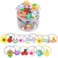 Shining Diva Fashion 30 pcs Combo Elastic Hair Bands Ties Accessories for Kids Baby Girls Women (14990hb)