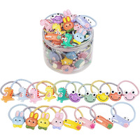 Shining Diva Fashion 30 pcs Combo Elastic Hair Bands Ties Accessories for Kids Baby Girls Women (14972hb)