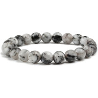 Hot And Bold Unisex Adult Natural Map Jasper Reiki Feng-Shui Crystal Gem Stone Beads Bracelets