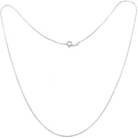 I JUELS ; LIVE THE EMOTIONS Pure 925 Sterling Silver 20 inch Italian Silver Snake Chain For Girls/Women. IJSC009