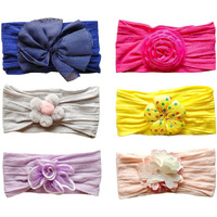 HOMEMATES Fashionable Multi Pattern Headband For Toddlers Baby Girls Boys Hair Band Multicolor Hair Accessories Pack of 6 Pcs (Style-4)