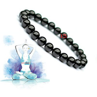 Hot And Bold Natural Tourmaline Reiki Feng-Shui Crystal Gem Stone Beads Bracelets. For Women
