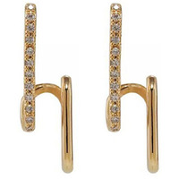 Shining Diva Fashion Latest Stylish Ear Cuff Earrings for Women and Girls (sd14979er)(Gold)