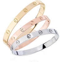 Jewels Galaxy Jewellery For Women Contemporary Rose-Silver-Gold Plated Love Bracelet Combo (SMNJG-CB-BNG-7682)