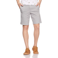 Amazon Brand - Symbol Men's Cotton Chino Shorts | Half Pants | Nikker | Stretchable Lounge Wear (Casual | Summer | Bermuda) (Grey1_34)