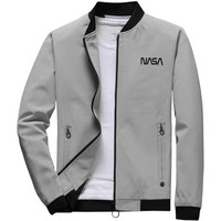 JVX men jackets || bomber jacket for men || Lightweight Outwear Sportswear Bomber Jacket (JACKET-01) (IN, Alpha, M, GREY)