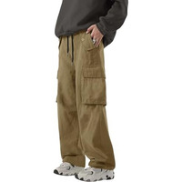 Lymio Men Cargo || Men Cargo Pants || Men Cargo Pants Cotton || Cargos for Men (Cargo-42-45) (in, Alpha, L, Khakhi)