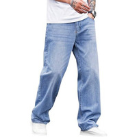 Lymio Men Jeans || Men Jeans Pants || Denim Jeans || Baggy Jeans for Men (Jeans-04-05) (34, Blue)
